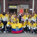 Neisi Dajomes y Julio Mendoza encabezaron la delegación de Ecuador en los Juegos Olímpicos