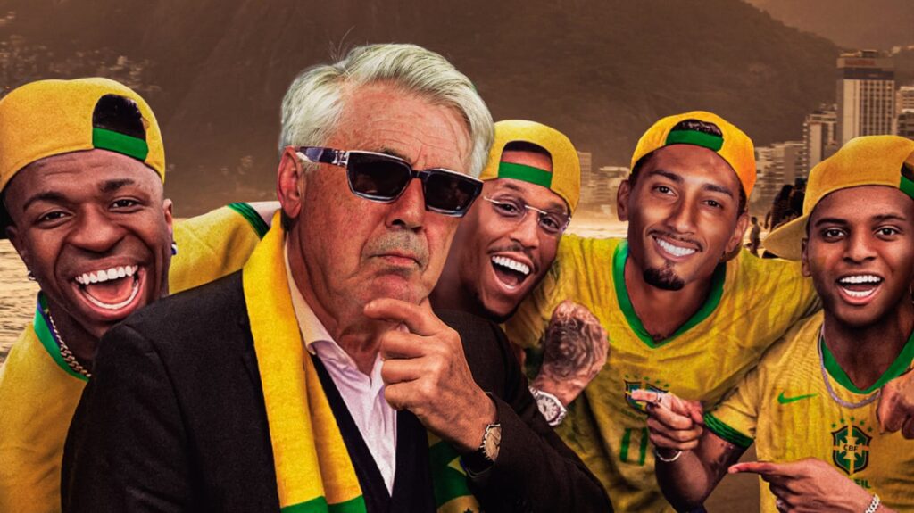 Carlo Ancelotti tecnico de Brasil