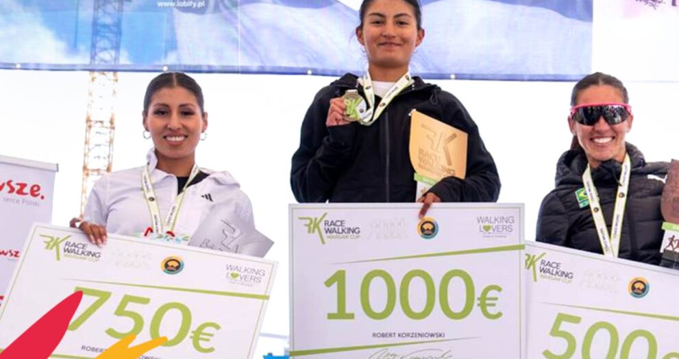 Paula Torres marchista ecuatoriana