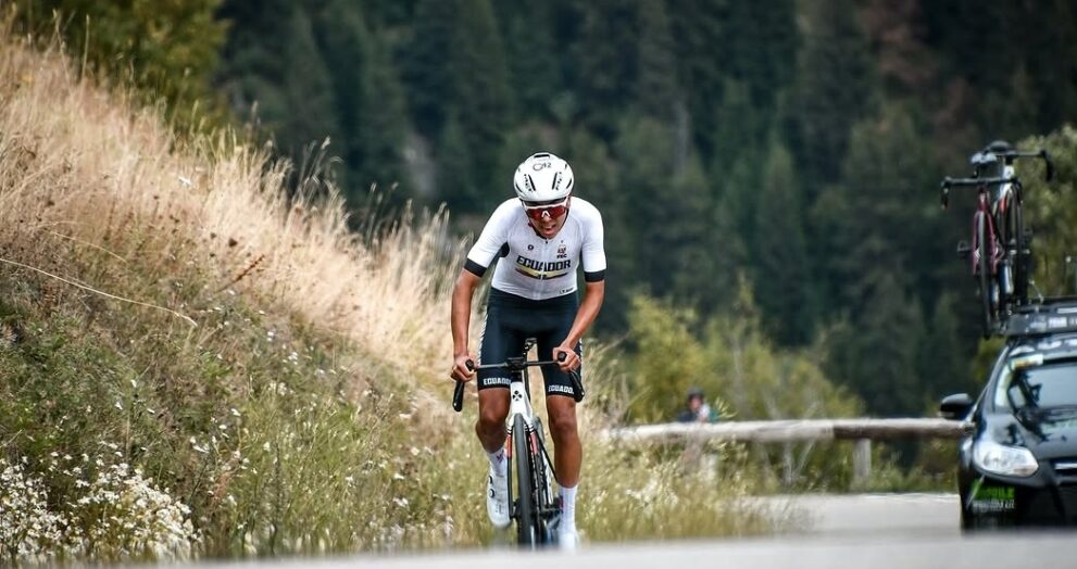 Mateo Ramírez, la joven promesa ecuatoriana del UAE Team Emirates-XRG